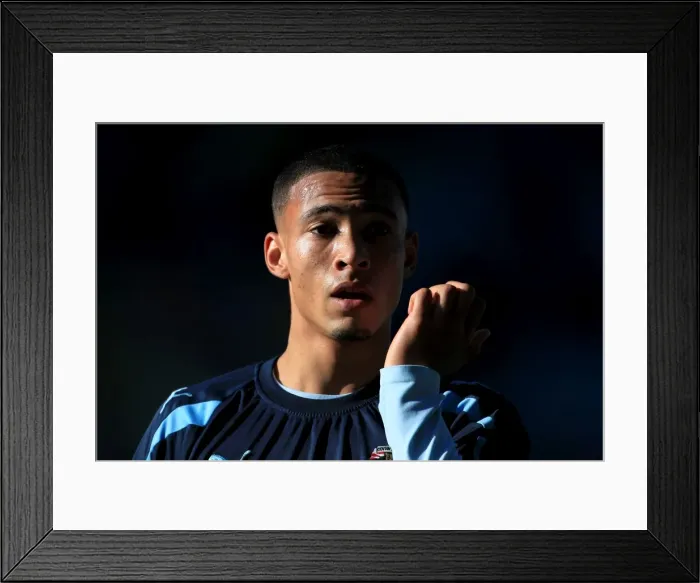 Framed Print : Jordan Clarke in Action for Coventry City Against Barnsley, Npower Championship (25-02-2012) Framed Print : Jordan Clarke in Action for Coventry City Against Barnsley, Npower Championship (25-02-2012)