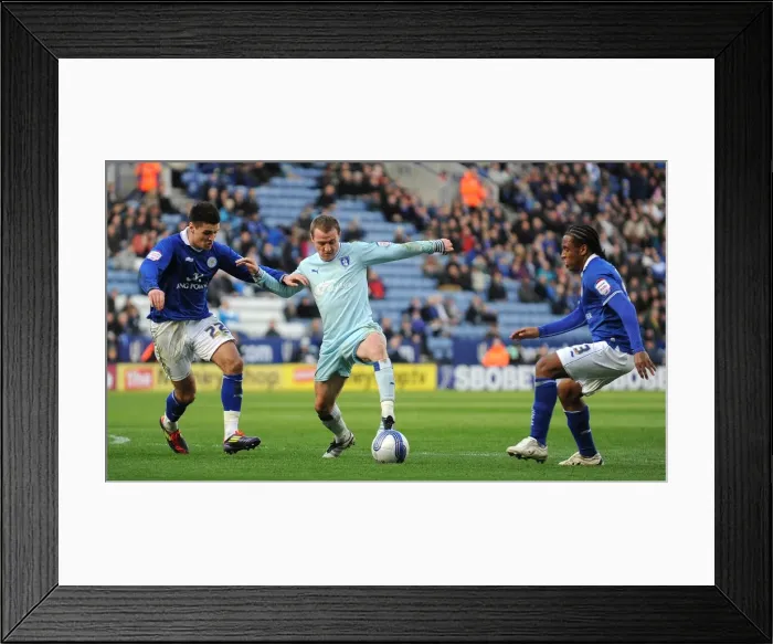 Framed Print : npower Football League Championship - Leicester City v Coventry City - The King Power Stadium Framed Print : npower Football League Championship - Leicester City v Coventry City - The King Power Stadium