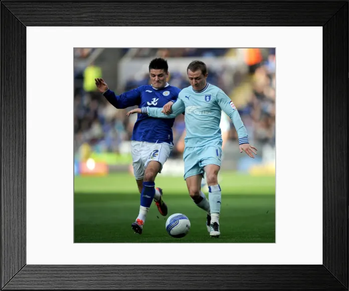Framed Print : Championship Showdown: Marshall vs McSheffrey - A Riveting Clash at The King Power Stadium (March 3, 2012) Framed Print : Championship Showdown: Marshall vs McSheffrey - A Riveting Clash at The King Power Stadium (March 3, 2012)
