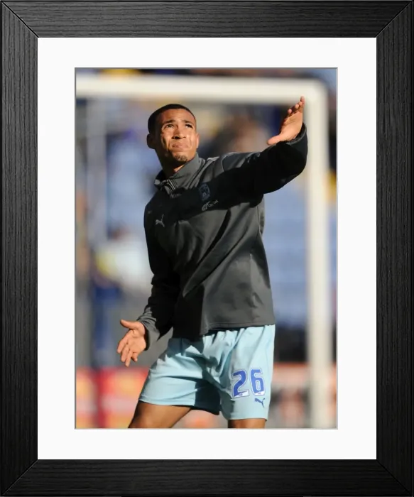 Framed Print : Jordan Clarke at The King Power Stadium: Coventry City vs. Leicester City, Npower Football League Championship (03-03-2012) Framed Print : Jordan Clarke at The King Power Stadium: Coventry City vs. Leicester City, Npower Football League Championship (03-03-2012)