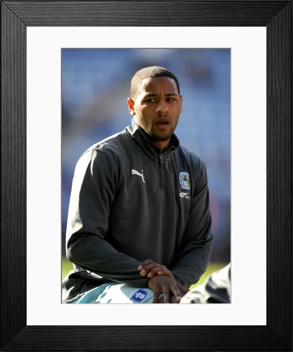 Framed Print : Clive Platt at The King Power Stadium: Coventry City vs. Leicester City, Npower Championship (2012) Framed Print : Clive Platt at The King Power Stadium: Coventry City vs. Leicester City, Npower Championship (2012)