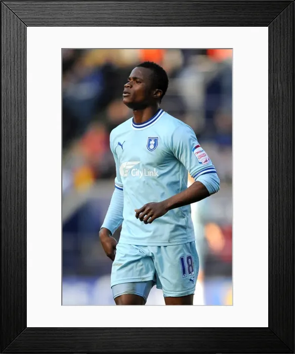 Framed Print : Alex Nimely at The King Power Stadium: Coventry City vs Leicester City - Npower Championship (03-03-2012) Framed Print : Alex Nimely at The King Power Stadium: Coventry City vs Leicester City - Npower Championship (03-03-2012)
