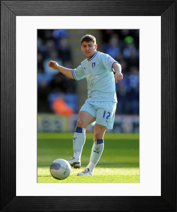 Framed Print : Gary Deegan at The King Power Stadium: Coventry City vs. Leicester City, Championship Clash (March 3, 2012) Framed Print : Gary Deegan at The King Power Stadium: Coventry City vs. Leicester City, Championship Clash (March 3, 2012)