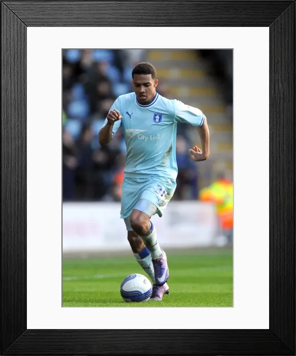 Framed Print : Cyrus Christie vs. Leicester City: Coventry City at The King Power Stadium (Championship Clash, 03-03-2012) Framed Print : Cyrus Christie vs. Leicester City: Coventry City at The King Power Stadium (Championship Clash, 03-03-2012)