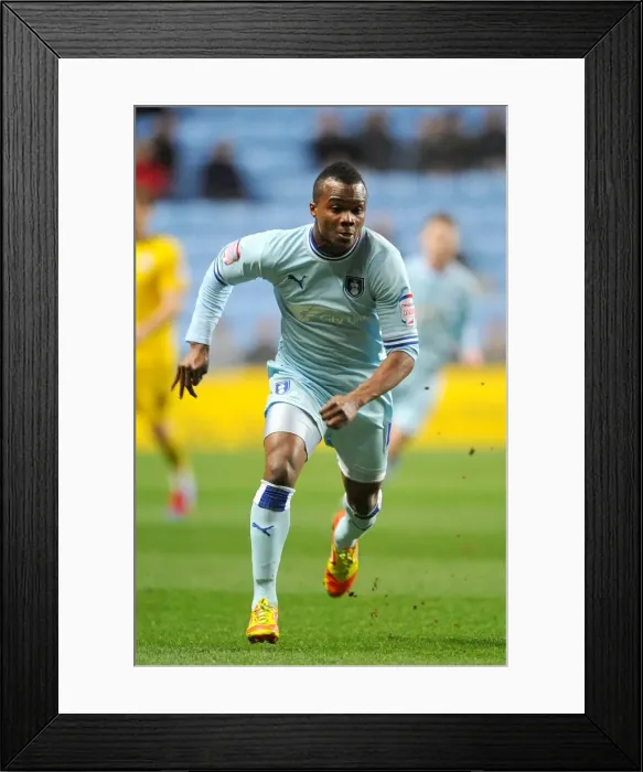 Framed Print : Alex Nimely Scores: Coventry City's Thrilling Victory Over Crystal Palace (Npower Championship, 6-3-2012) Framed Print : Alex Nimely Scores: Coventry City's Thrilling Victory Over Crystal Palace (Npower Championship, 6-3-2012)