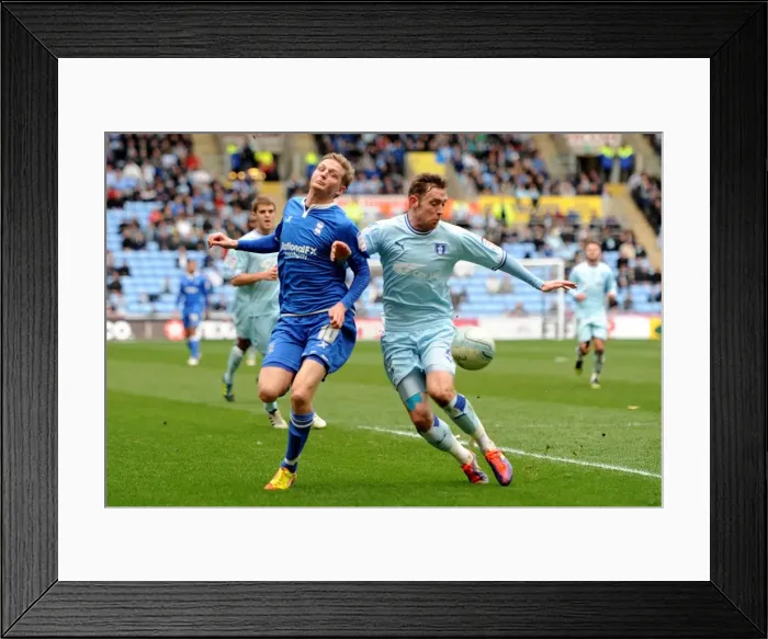 Framed Print : Battling for Championship Supremacy: Coventry City vs. Birmingham City Framed Print : Battling for Championship Supremacy: Coventry City vs. Birmingham City