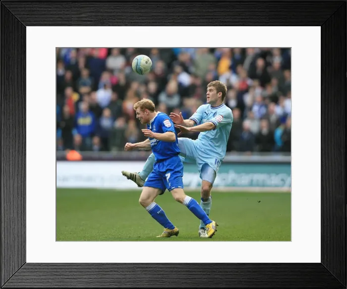 Framed Print : Intense Rivalry: Coventry City vs Birmingham City (10-03-2012) - Cranie vs Burke Showdown at the Ricoh Arena Framed Print : Intense Rivalry: Coventry City vs Birmingham City (10-03-2012) - Cranie vs Burke Showdown at the Ricoh Arena