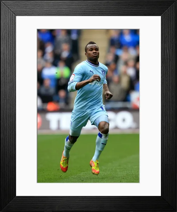 Framed Print : Alex Nimely Scores the Game-Winning Goal: Coventry City vs Birmingham City (Npower Championship, 10-03-2012) Framed Print : Alex Nimely Scores the Game-Winning Goal: Coventry City vs Birmingham City (Npower Championship, 10-03-2012)