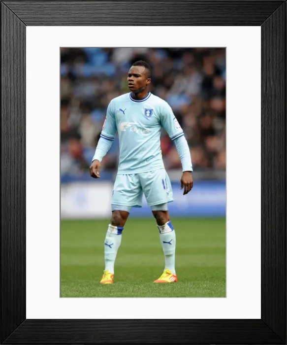Framed Print : Alex Nimely Scores the Game-Winning Goal for Coventry City Against Birmingham City (Npower Championship, 10-03-2012) Framed Print : Alex Nimely Scores the Game-Winning Goal for Coventry City Against Birmingham City (Npower Championship, 10-03-2012)