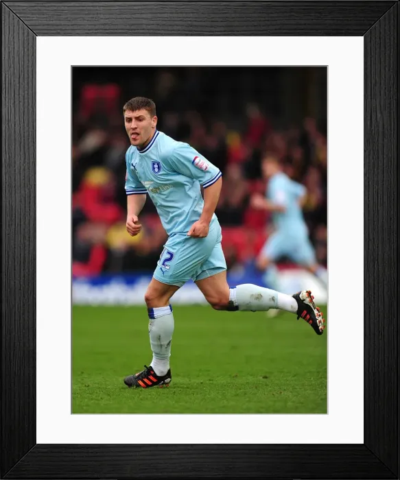 Framed Print : Gary Deegan in Action: Coventry City vs. Watford, Npower Championship (17-03-2012) Framed Print : Gary Deegan in Action: Coventry City vs. Watford, Npower Championship (17-03-2012)