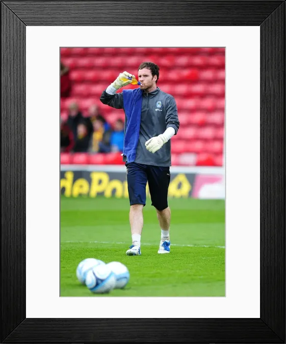 Framed Print : Joe Murphy and Coventry City Football at Vicarage Road vs. Watford (Npower Championship, 17-03-2012)