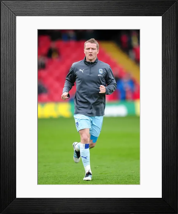 Framed Print : Gary McSheffrey in Action: Coventry City vs. Watford, Npower Championship (17-03-2012) Framed Print : Gary McSheffrey in Action: Coventry City vs. Watford, Npower Championship (17-03-2012)