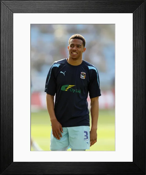 Framed Print : Cyrus Christie in Action for Coventry City vs Portsmouth at Ricoh Arena (Npower Championship, 24-03-2012) Framed Print : Cyrus Christie in Action for Coventry City vs Portsmouth at Ricoh Arena (Npower Championship, 24-03-2012)