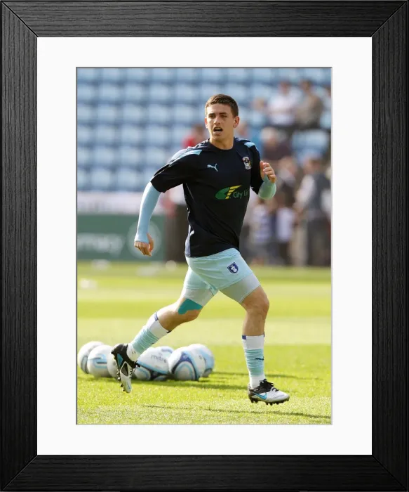 Framed Print : Cody McDonald Scores the Winning Goal for Coventry City Against Portsmouth in Npower Championship (24-03-2012, Ricoh Arena) Framed Print : Cody McDonald Scores the Winning Goal for Coventry City Against Portsmouth in Npower Championship (24-03-2012, Ricoh Arena)