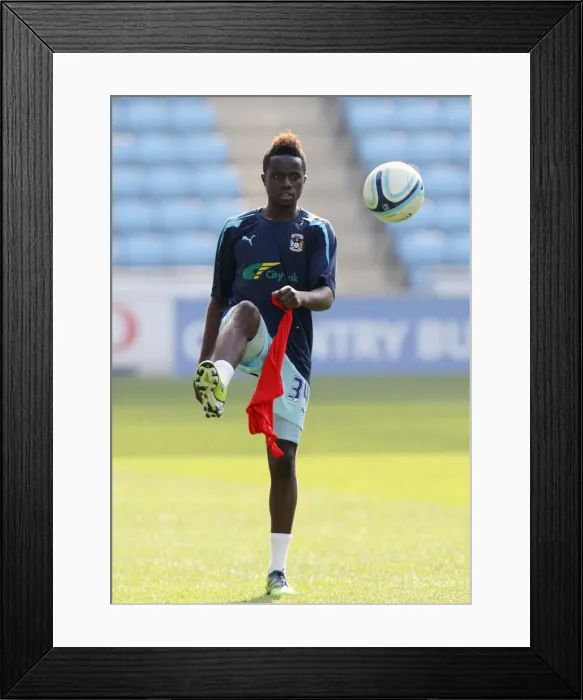 Framed Print : Gael Bigirimana in Action: Coventry City vs Portsmouth, Npower Championship (24-03-2012, Ricoh Arena) Framed Print : Gael Bigirimana in Action: Coventry City vs Portsmouth, Npower Championship (24-03-2012, Ricoh Arena)