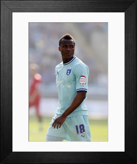 Framed Print : Alex Nimely's Dramatic Winner: Coventry City vs Portsmouth (Npower Championship, March 24, 2012) Framed Print : Alex Nimely's Dramatic Winner: Coventry City vs Portsmouth (Npower Championship, March 24, 2012)
