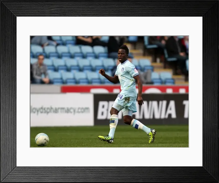 Framed Print : Gael Bigirimana in Action: Coventry City vs Portsmouth (2012, Ricoh Arena) Framed Print : Gael Bigirimana in Action: Coventry City vs Portsmouth (2012, Ricoh Arena)
