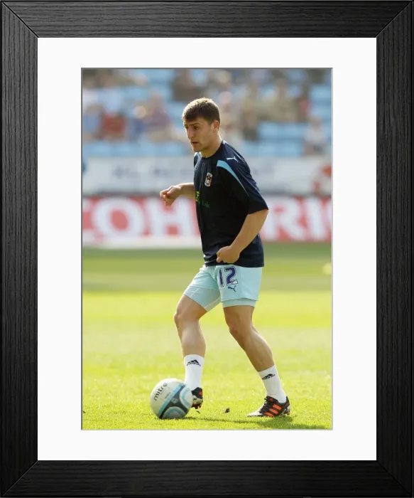 Framed Print : Gary Deegan in Action: Coventry City vs. Portsmouth, Npower Championship (2012), Ricoh Arena Framed Print : Gary Deegan in Action: Coventry City vs. Portsmouth, Npower Championship (2012), Ricoh Arena