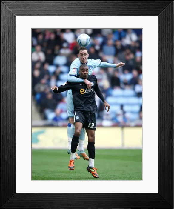 Framed Print : Coventry City vs. Peterborough United: Npower Championship Showdown at the Ricoh Arena Framed Print : Coventry City vs. Peterborough United: Npower Championship Showdown at the Ricoh Arena