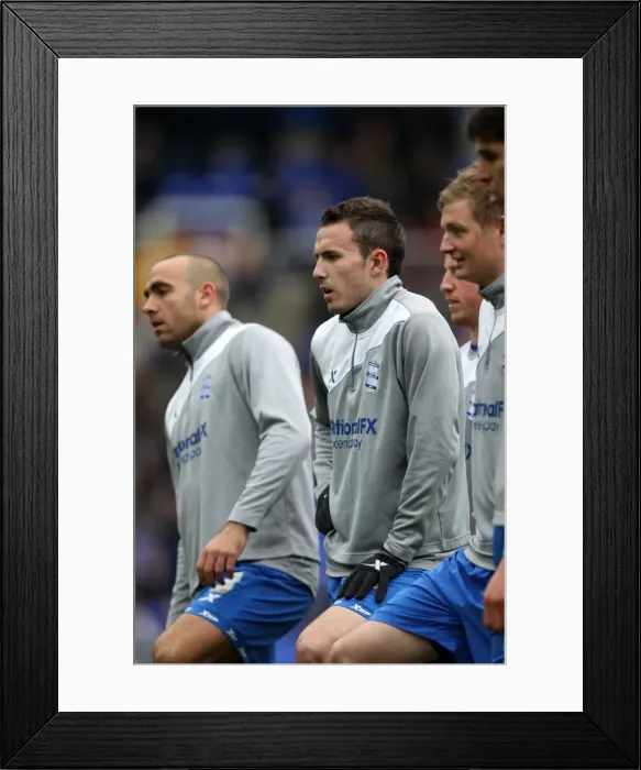 Framed Print : Birmingham City vs. Coventry City: Npower Championship Warm-Up - Players Stretching (09-04-2012, Ashton Gate) Framed Print : Birmingham City vs. Coventry City: Npower Championship Warm-Up - Players Stretching (09-04-2012, Ashton Gate)