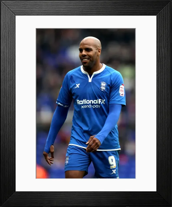 Framed Print : Marlon King's Dramatic Last-Minute Winner: Coventry City Triumphs Against Birmingham City in Npower Championship (April 9, 2012)
