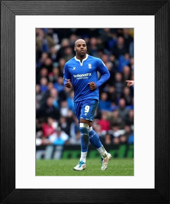Framed Print : Marlon King's Dramatic Goal: Coventry City Triumphs Over Birmingham City in Npower Championship Rivalry (April 9, 2012)