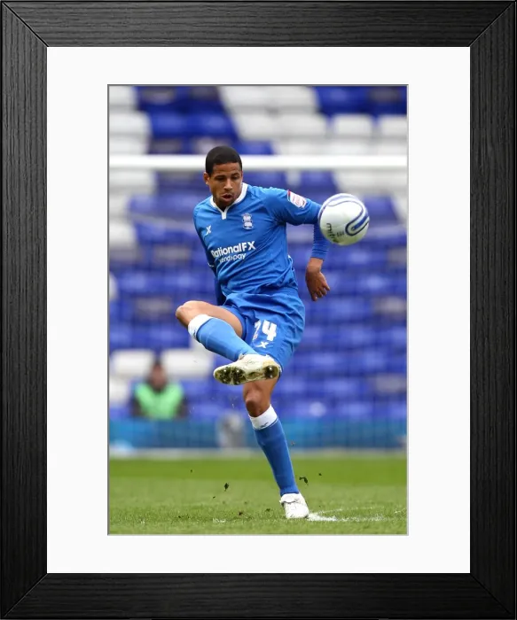 Framed Print : Coventry City's Curtis Davies Faces Off Against Birmingham City and Bristol City in Intense Npower Championship Clash at Ashton Gate (09-04-2012)