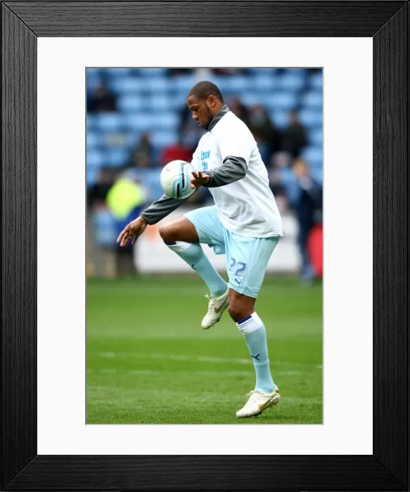 Framed Print : Clive Platt Scores the Winning Goal for Coventry City Against Peterborough United at Ricoh Arena (07-04-2012) Framed Print : Clive Platt Scores the Winning Goal for Coventry City Against Peterborough United at Ricoh Arena (07-04-2012)