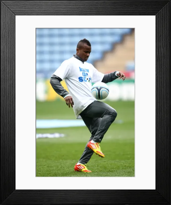 Framed Print : Alex Nimely Scores: Coventry City vs Peterborough United (Npower Championship, 07-04-2012)