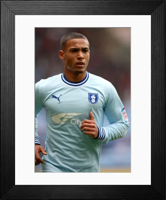 Framed Print : Jordon Clarke in Action: Coventry City vs Peterborough United, Npower Championship (07-04-2012) - Ricoh Arena Framed Print : Jordon Clarke in Action: Coventry City vs Peterborough United, Npower Championship (07-04-2012) - Ricoh Arena