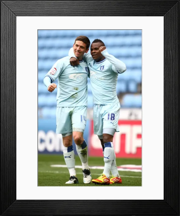 Framed Print : Cody McDonald's Euphoric Moment: First Goal vs. Peterborough United (Npower Championship, 07-04-2012) Framed Print : Cody McDonald's Euphoric Moment: First Goal vs. Peterborough United (Npower Championship, 07-04-2012)