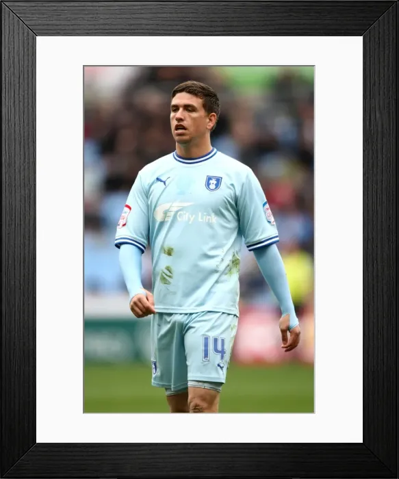 Framed Print : Cody McDonald Scores: Coventry City vs Peterborough United (Npower Championship, 07-04-2012)