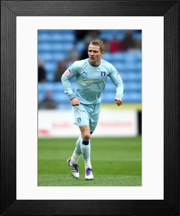Framed Print : Gary McSheffrey Scores the Winning Goal for Coventry City Against Peterborough United at Ricoh Arena (07-04-2012) Framed Print : Gary McSheffrey Scores the Winning Goal for Coventry City Against Peterborough United at Ricoh Arena (07-04-2012)