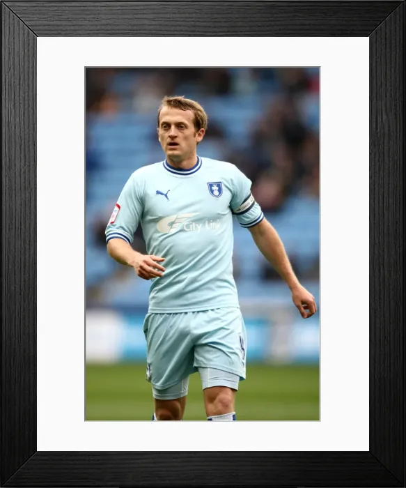 Framed Print : Sammy Clingan: Coventry City vs. Peterborough United, Npower Championship Showdown (April 2012)