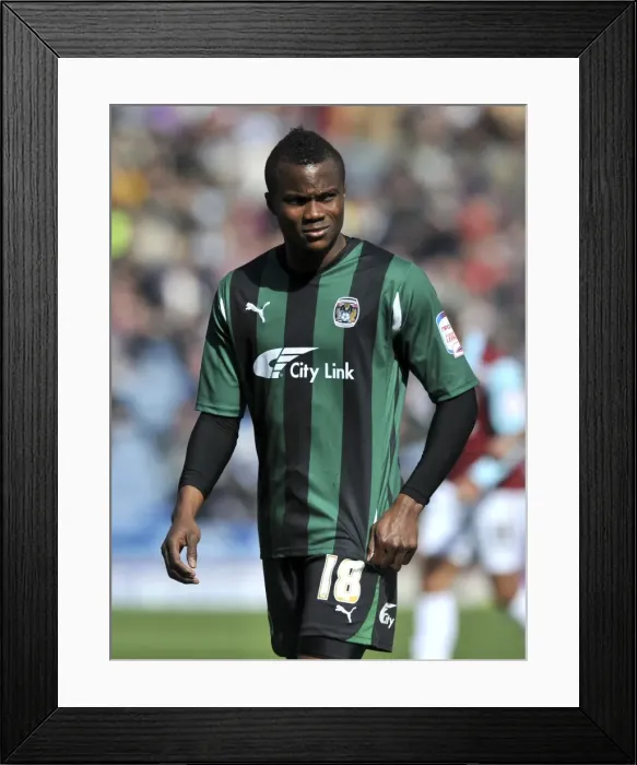 Framed Print : Alex Nimely's Epic Goal for Coventry City at Burnley's Turf Moor (Npower Championship, 2012) Framed Print : Alex Nimely's Epic Goal for Coventry City at Burnley's Turf Moor (Npower Championship, 2012)