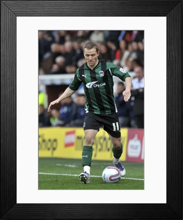 Framed Print : Gary McSheffrey's Thrilling Showdown at Turf Moor: Coventry City vs. Burnley, Npower Championship (April 14, 2012) Framed Print : Gary McSheffrey's Thrilling Showdown at Turf Moor: Coventry City vs. Burnley, Npower Championship (April 14, 2012)