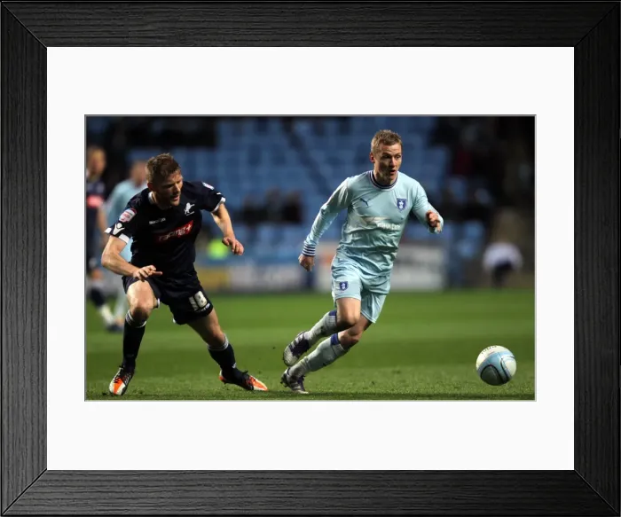 Framed Print : Gary McSheffrey Evasive Moment: Coventry City vs. Millwall Championship Showdown at Ricoh Arena Framed Print : Gary McSheffrey Evasive Moment: Coventry City vs. Millwall Championship Showdown at Ricoh Arena
