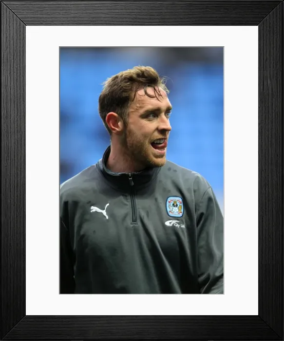 Framed Print : Richard Keogh in Action for Coventry City vs Millwall, Npower Championship (17-04-2012) - Ricoh Arena Framed Print : Richard Keogh in Action for Coventry City vs Millwall, Npower Championship (17-04-2012) - Ricoh Arena