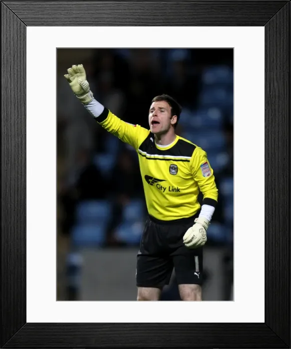 Framed Print : Joe Murphy: Marshaling Coventry City's Defensive Line Against Millwall (Npower Championship, 17-04-2012, Ricoh Arena) Framed Print : Joe Murphy: Marshaling Coventry City's Defensive Line Against Millwall (Npower Championship, 17-04-2012, Ricoh Arena)