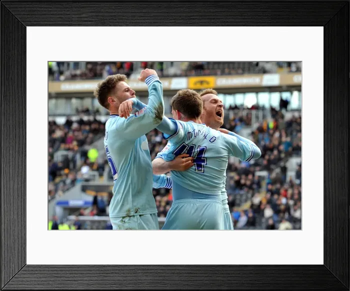 Framed Print : Coventry City FC: Double Delight - Cody McDonald's Brace Seals Victory Over Hull City (Npower Championship, March 31, 2012) Framed Print : Coventry City FC: Double Delight - Cody McDonald's Brace Seals Victory Over Hull City (Npower Championship, March 31, 2012)