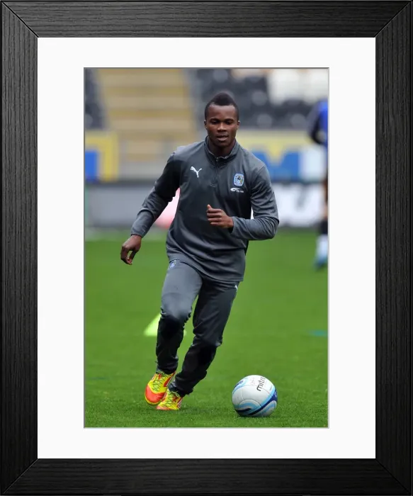 Framed Print : Coventry City vs Hull City: Alex Tchuimeni-Nimely at KC Stadium (Npower Championship, 2012)