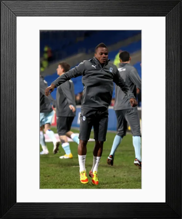Framed Print : Alex Nimely in Action: Coventry City vs Cardiff City, Npower Championship (21-03-2012) Framed Print : Alex Nimely in Action: Coventry City vs Cardiff City, Npower Championship (21-03-2012)