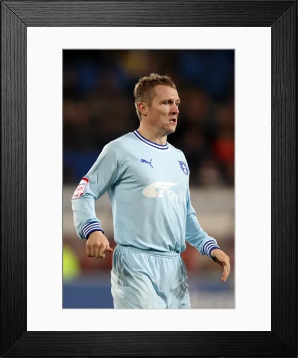 Framed Print : Gary McSheffrey in Action: Coventry City vs. Cardiff City (2012-03-21) Framed Print : Gary McSheffrey in Action: Coventry City vs. Cardiff City (2012-03-21)