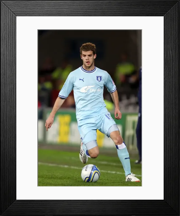 Framed Print : Coventry City vs Cardiff City: Martin Cranie at Cardiff City Stadium, Npower Championship (21-03-2012)