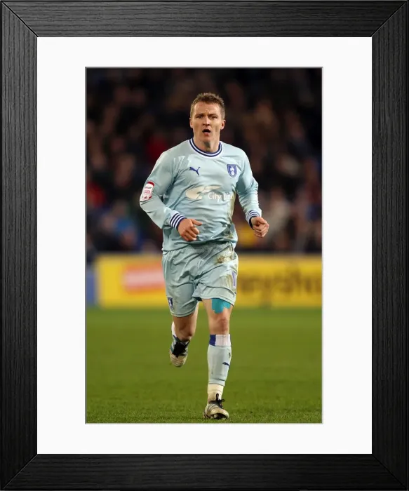 Framed Print : Gary McSheffrey in Action: Coventry City vs. Cardiff City, Npower Championship (21-03-2012) Framed Print : Gary McSheffrey in Action: Coventry City vs. Cardiff City, Npower Championship (21-03-2012)
