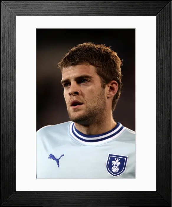Framed Print : Martin Cranie at Cardiff City Stadium: Coventry City vs Cardiff City, Npower Championship (21-03-2012)