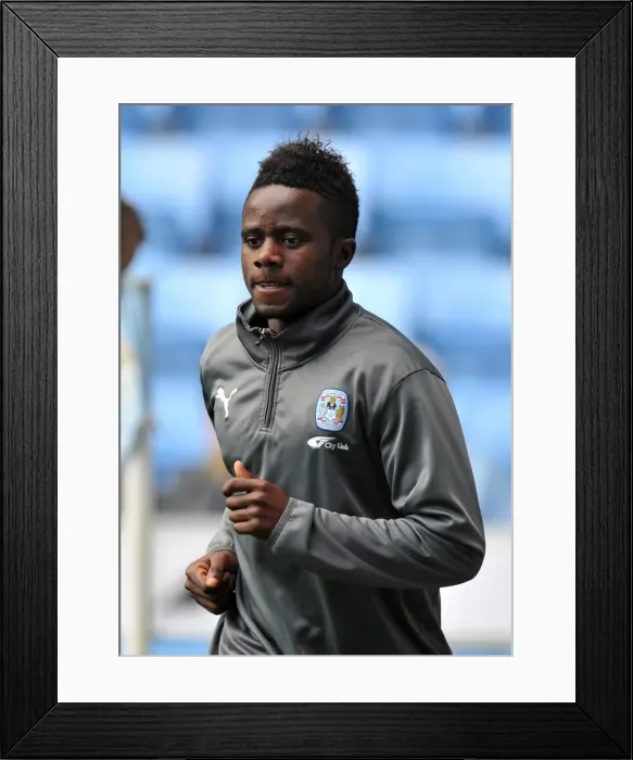 Framed Print : Gael Bigirimana in Action: Coventry City vs Doncaster Rovers, Npower Championship (2012) Framed Print : Gael Bigirimana in Action: Coventry City vs Doncaster Rovers, Npower Championship (2012)