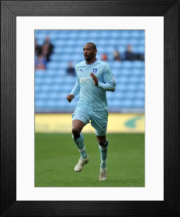 Framed Print : Clive Platt Scores the Winning Goal for Coventry City Against Doncaster Rovers at Ricoh Arena (21-04-2012) Framed Print : Clive Platt Scores the Winning Goal for Coventry City Against Doncaster Rovers at Ricoh Arena (21-04-2012)
