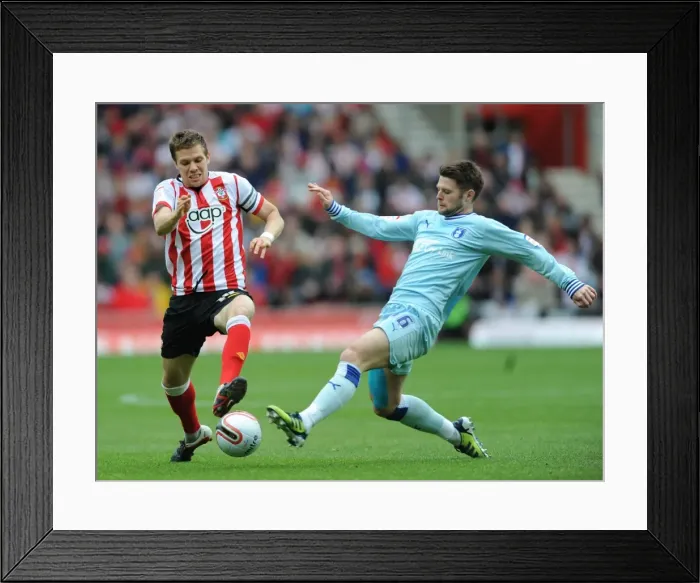 Framed Print : Championship Battle: Hammond vs. Norwood at St. Mary's (Southampton vs. Coventry City, 2012) Framed Print : Championship Battle: Hammond vs. Norwood at St. Mary's (Southampton vs. Coventry City, 2012)