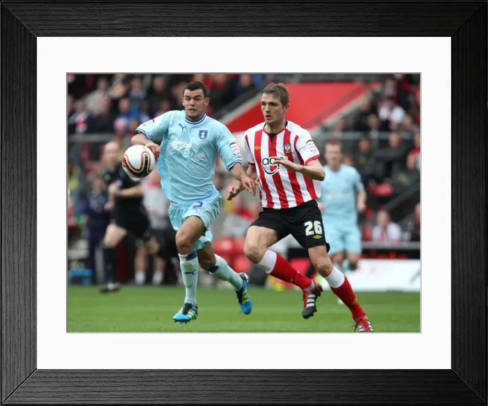 Framed Print : npower Football League Championship - Southampton v Coventry City - St. Mary s Framed Print : npower Football League Championship - Southampton v Coventry City - St. Mary s